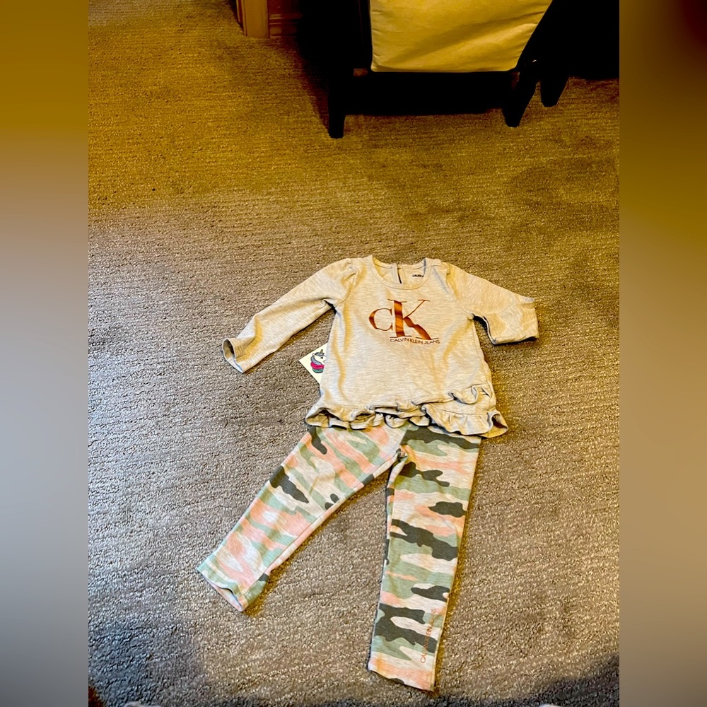 24 months CKJ brand outfit.. gently loved